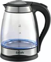 Чайник электрический BBK EK1729G, 2200Вт, черный