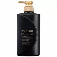 SHISEIDO TSUBAKI Premium EX Шампунь для волос интенсивно восстанавливающий бутылка-дозатор 490 мл