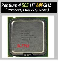 Intel Pentium 4 505 Prescott LGA775, 1 x 2667 МГц SL7YU