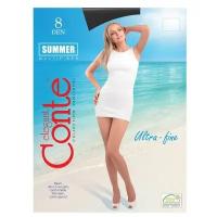 Колготки Conte elegant Summer, 8 den, размер 3, черный