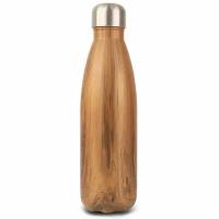 Vplab Бутылка-термос из стали Metal Water Thermo bottle 500 мл Wood 1 шт