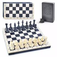 Шахматы гроссмейстерские с шашками, 40х40 см, набор 2в1 «Айвенго» король h=10 см 10302667