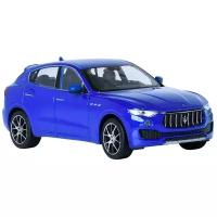 Легковой автомобиль Welly Maserati Levante (24078) 1:24, 18 см, синий