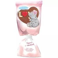 Фигурный шоколад Me to you в форме Сердца молочный на палочке с печеньем 24 г