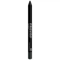 Provoc Gel Eye Liner 83 Cruel Intensions Гелевая подводка в карандаше для глаз (цв.темно-корич)