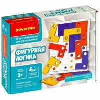 Логическая игра для дошкольников Bondibon «фигурная логика», BOX ВВ4896