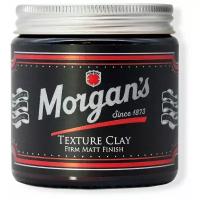 Текстурирующая глина для укладки волос Morgan's Texture Clay, сильная фиксация, 120 мл