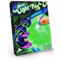 Планшет для рисования светом детский Danko Toys для рисования ультрафиолетом № 1 Neon Light Pen, А4 (NLP-01-01)