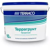 Грунтовка Terraco Террагрунт прозрачный/белый (10 кг)