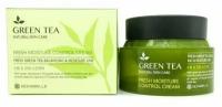 Bonibelle Green Tea Fresh Moisture Control Cream Увлажняющий крем для лица с экстрактом зеленого чая, 80 мл, 250 г