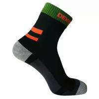 Водонепроницаемые носки Dexshell Running Socks черно-оранжевые L (43-46)