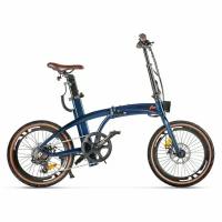 Электровелосипед Sporto темно-синий, 28 дюймов, до 40 км на одном пробеге