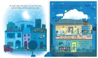 Usborne Book Peep Inside Night Time, Загляните внутрь ночи Усборн, Интерактивная книжка для детей на английском