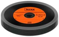 Диск Mirex CD-R 700Mb 52X MAESTRO Vinyl ("виниловая пластинка"), оранжевый, упаковка 10 шт