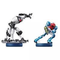 Фигурки Amiibo Metroid Dread Самус Аран и E.M.M.I, 2 шт