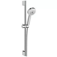 Душевой набор Hansgrohe Crometta 100 Multi (ручной душ, шланг, штанга 65см) хром/бел. 26650400