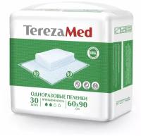 Пеленки 60х90 см, TEREZAMED Normal, комплект 30 шт., впитывающие, одноразовые