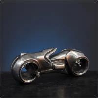 Светоцикл мотоцикл трон металлическая коллекционная фигурка / TRON Light Cycle