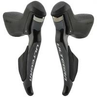 Шифтер Shimano Ultegra Di2, R8050, левый/правый, 2x11 скоростей, с оплеткой, ISTR8050PA