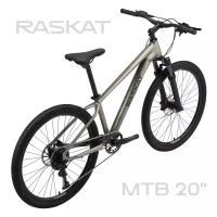 Велосипед RASKAT 20'' AL20-GDB-292, алюминий, бежевый