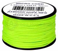 Паракорд AtwoodRope 1.18мм x 125' Micro Cord 38м (Neon green)