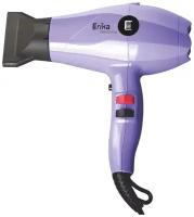 Фен с иониз. потока ERIKA PROFESSIONAL HDR-002V, 2000 Вт, 19 м/с, 2,7 м, конц. + дифф, Фиолетовый