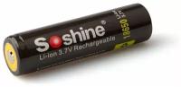 Аккумулятор Soshine 18650 PCB 3400mAh, защищенный