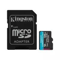 Kingston 128GB microSDXC Canvas Go Plus 170R A2 U3 V30 Card + ADP EAN: 740617301182