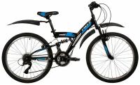 Велосипед для подростков Foxx 24SFV.ATTAC.14BK2 черный
