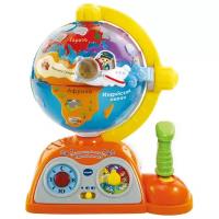 Развивающая игрушка VTech Обучающий глобус, 80-0652, синий/оранжевый