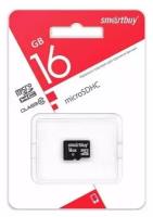 Карта памяти (SMARTBUY (SB16GBSDCL10-00LE) MicroSDHC 16GB Сlass10 LE)