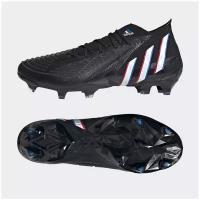 Бутсы Adidas Predator Edge.1 FG H02935, размер 42.5 (9.5 UK), Черный