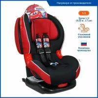 Автокресло детское Siger Кокон Disney Тачки IsoFix от 9 до 25 кг