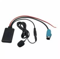 Bluetooth AUX адаптер для Alpine KCE-236B c микрофоном, Alpine KCE-236B, Alpine Bluetooth
