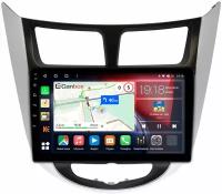 Штатная магнитола Canbox H-Line 4196-9027 для Hyundai Solaris, Accent 4 (2010-2019) на Android 10 (4G-SIM, 6/128, DSP, QLed)