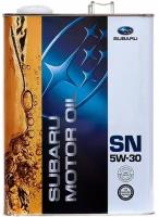 Синтетическое моторное масло SUBARU SN 5W-30, 4 л, 4 кг
