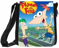 Сумка Финес и Ферб, Phineas and Ferb №7, 21-18 см