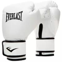Перчатки тренировочные Everlast Core SM белый