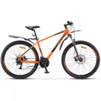 Горный (MTB) велосипед STELS Navigator 745 MD 27.5 V010 (2021) оранжевый 19" (требует финальной сборки)