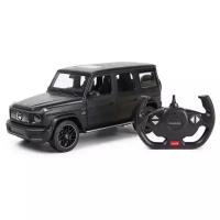 Машинка на радиоуправлении Rastar Mercedes-Benz G63 (арт.95700), 1:14 (34см). Двери открываются. Черная