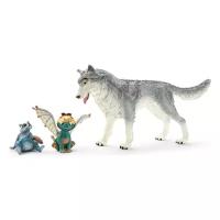 Фигурки Schleich Лайкос, Нугур и Пиу 70710, 3 шт