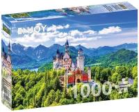 Пазл Enjoy 1000 деталей: Замок Нойшванштайн летом, Германия