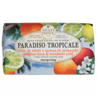 Nesti Dante Унисекс Мыло Paradiso Tropicale Lime di Tahiti e Scorza di Mosambi (Лайм Таити и цедра мосамби) 250г