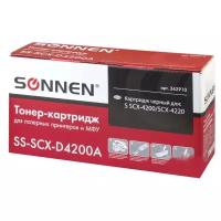 Картридж лазерный SONNEN (SS-SCX-D4200A) для SAMSUNG SCX-4200/4220, высшее качество, ресурс 2500 стр., 362910