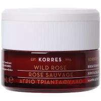 KORRES Wild Rose Brightening & First Wrinkles Advanced Repair Sleeping Facial Крем восстанавливающий ночной для коррекции первых морщин