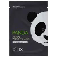 DERMAL Panda Animal Whitening Mask Отбеливающая тканевая маска Панда