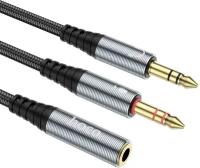 Аудио-кабель для наушников и микрофона Hoco UPA21 2хJack 3.5mm(m) на Jack 3.5mm(f)