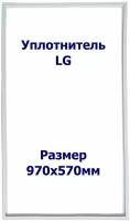 Уплотнитель LG GA-B429 SBQZ. (Холодильная камера), Размер - 970х570 мм. LG