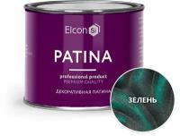 Краска декоративная Elcon Patina, 0,2 кг, зелень