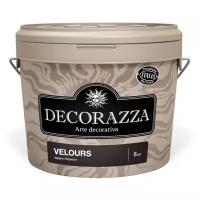 Декоративная штукатурка с эффектом мягкого нежного бархата Decorazza Velours (1,2 кг) VL-001